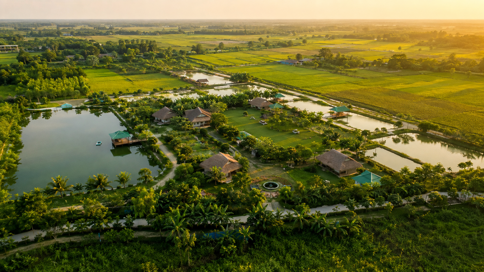 Aerial agro resort
